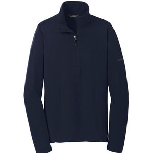 Eddie Bauer MicroFleece Half-Zip Fleece Pull-Over | Navy Blue | Mens XL  EB226